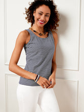 180° Two-Way Tank - Belleville Stripe