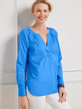 Poplin Top