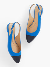 Edison Nappa Slingback Flats