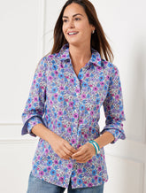 Modern Classic Shirt - Poppy Ditsy