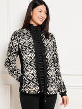 Cozy Fleeceback Jacket - Snowflake