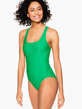 Aqua Club Scoop Neck One-Piece Swimsuit
