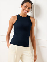 Contour Stretch Ribbed Tank