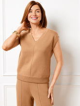 Sweater Studio V-Neck Vest