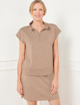 AirKnit Stretch Half-Zip Pullover