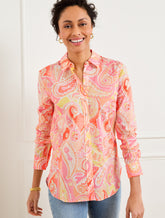 Modern Classic Shirt - Vibrant Paisley