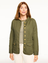 Slub Twill Military Jacket