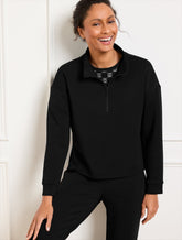 AirKnit Stretch Half-Zip Pullover