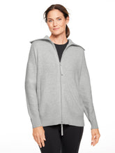 Waffle Knit Sweater Jacket