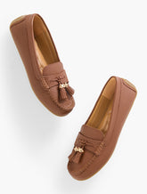Arden Driving Loafers - Pebble Leather