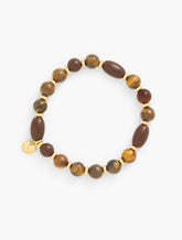 Delicate Tiger’s Eye Stretch Bracelet