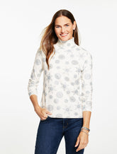 Classic Turtleneck - Snowflake Shimmer