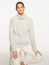 Boxy Turtleneck Sweater