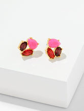 Eclectic Crystal Stud Earrings