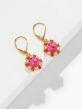 Colorful Station Drop Earrings