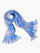 Cashmere Waterweave Scarf - Yuletide Plaid