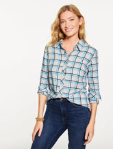 Flannel Modern Classic Shirt - Merry Plaid