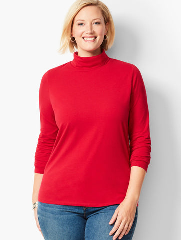 Long-Sleeve Turtleneck