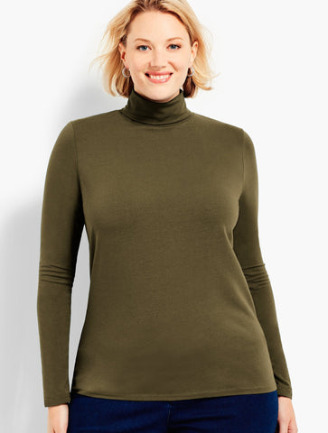 Long-Sleeve Turtleneck