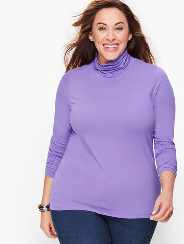 Long-Sleeve Turtleneck