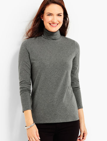 Long-Sleeve Turtleneck