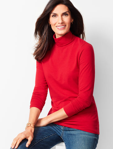 Long-Sleeve Turtleneck