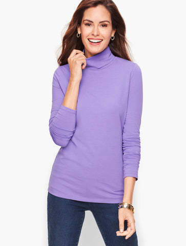 Long-Sleeve Turtleneck