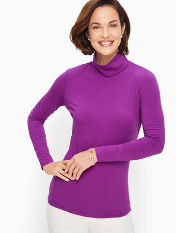 Long-Sleeve Turtleneck