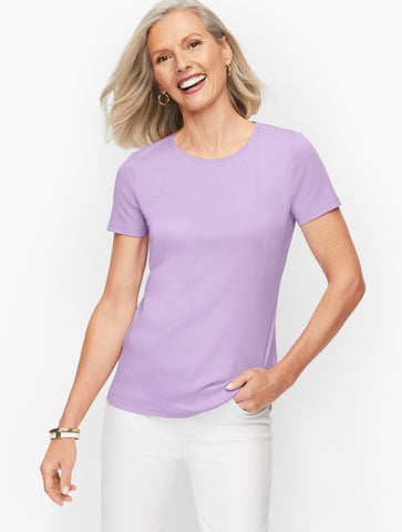 Pima Cotton Crewneck Tee