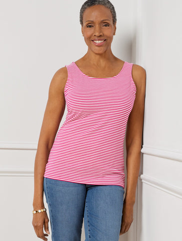 180° Two-Way Tank - Belleville Stripe