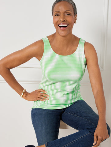 180° Two-Way Tank - Belleville Stripe