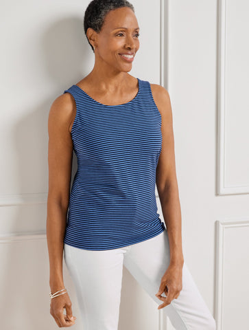 180° Two-Way Tank - Belleville Stripe