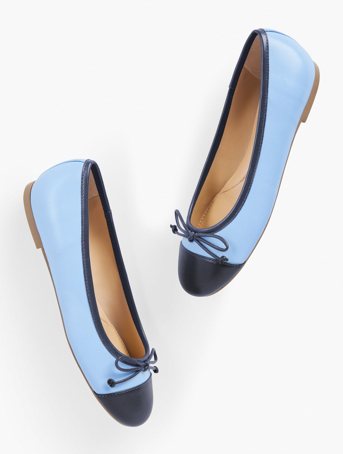 Blair Cap Toe Soft Nappa Ballet Flats