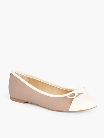 Blair Cap Toe Soft Nappa Ballet Flats