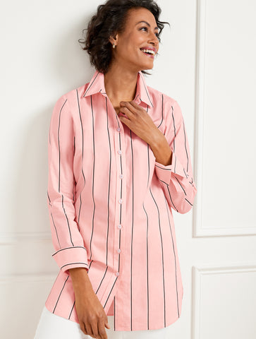 Boyfriend Shirt - Weekend Stripe