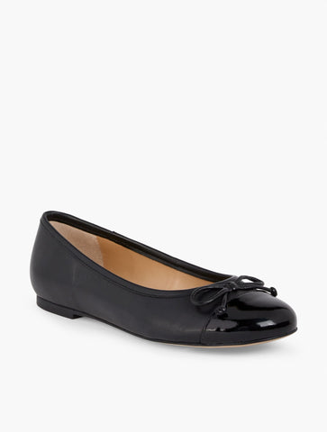 Blair Cap Toe Nappa Ballet Flats