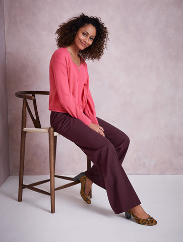 Bishop Sleeve Cardigan