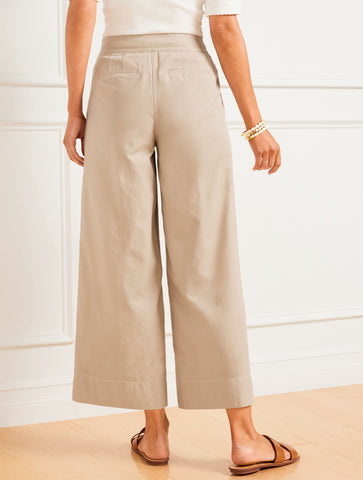 Wide Leg Sailor Pants