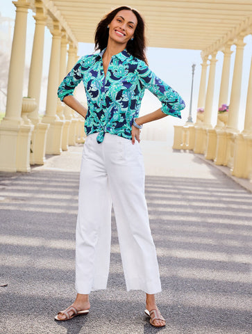 Wide Leg Sailor Pants