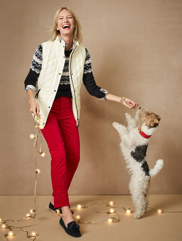 Jacquard Crewneck Sweater - Fair Isle