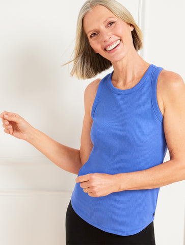 Ribbed Racerback Tank