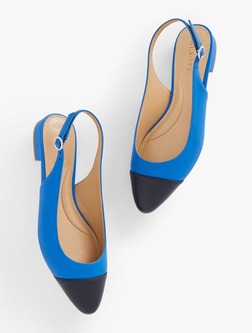 Edison Nappa Slingback Flats