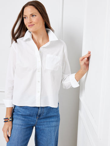 Poplin Short Shirt