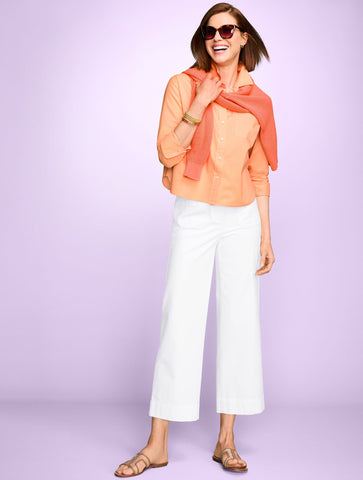 Poplin Short Shirt