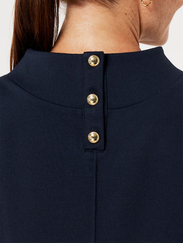 Passport Ponte Funnel Neck Pullover