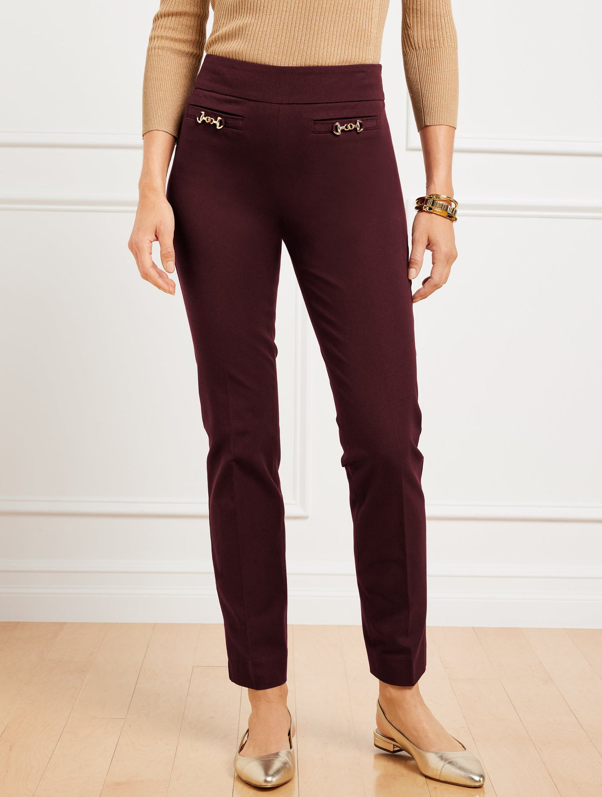 Talbots Chatham Slim Ankle Pants
