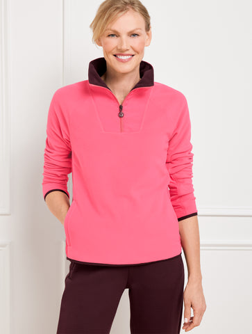 Microfleece Half-Zip Pullover