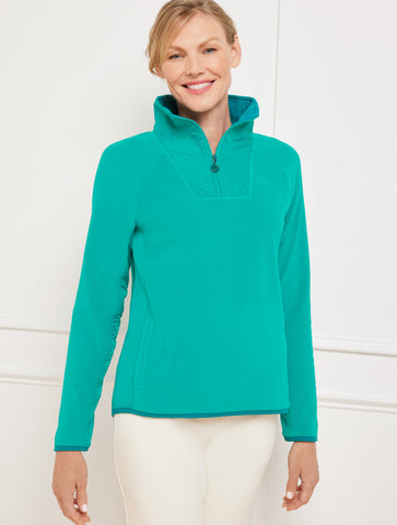 Microfleece Half-Zip Pullover