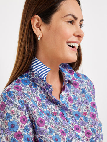 Modern Classic Shirt - Poppy Ditsy
