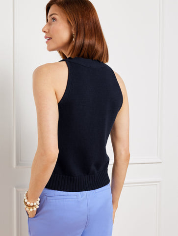 Halter Sweater Vest